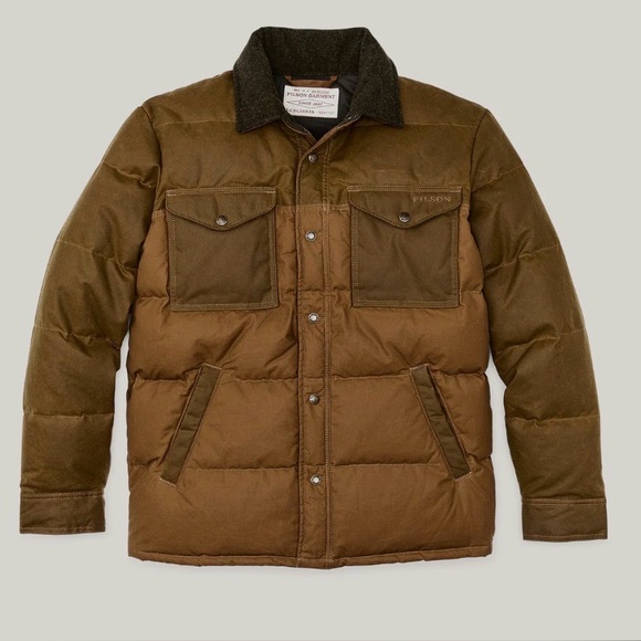 Filson Other - Filson Two-Tone Dark Tan Jac Shirt Jacket Men's Size Small